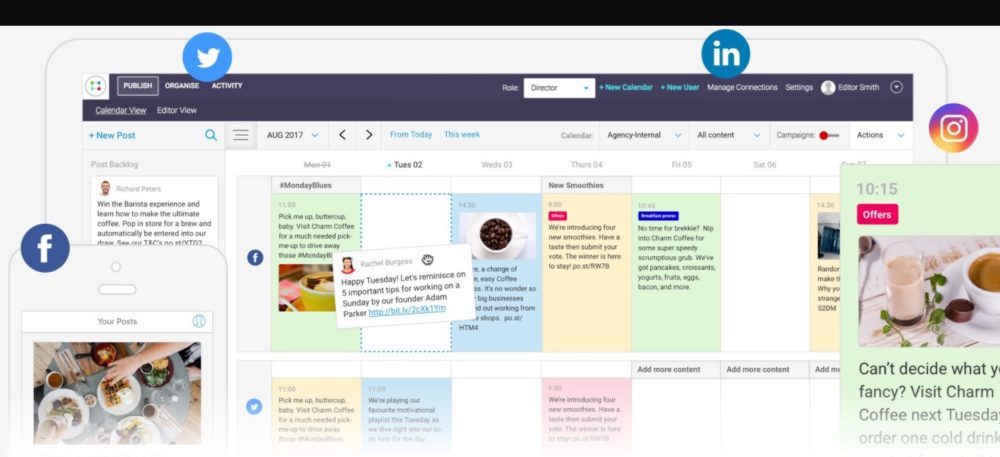 ContentCal Social Media Tools
